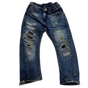 Kids Zara Distressed Blue Jeans